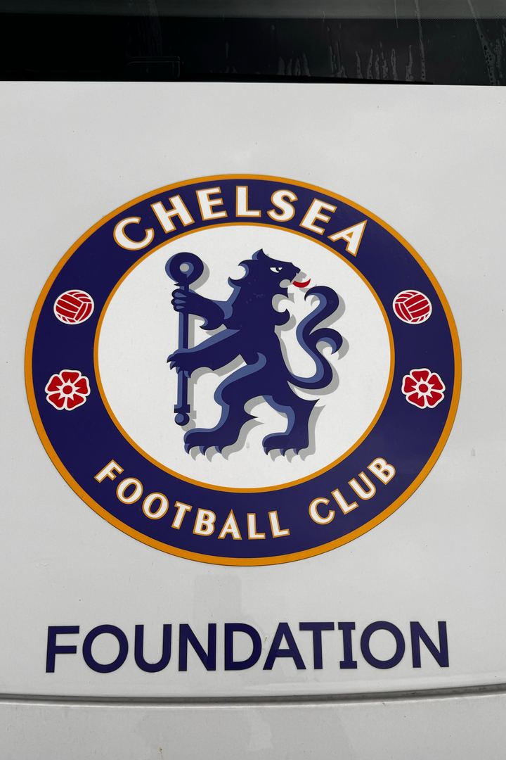 The Chelsea FC Foundation crest.